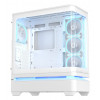 ASUS PRIME AP304 TG ARGB caixa de PC ATX Mid-Tower branca
