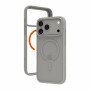dbramante1928 Grenen Ultra RS capa MagSafe para iPhone 17 Pro Max / 18 Pro Max, D3O, Frosted Clear