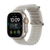 Apple Watch Ultra 4 GPS + Cellular 49 mm caixa de titânio natural com pulseira Ocean cinzento translúcido
