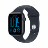 Apple Watch SE 3 GPS + Cellular 44 mm caixa de alumínio meia-noite com pulseira desportiva azul – M/L