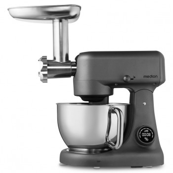 Medion MD12600 robot de cozinha digital, 800 W, taça de 4,6 L (50076302)