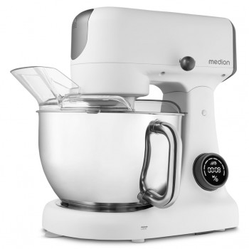Medion MD12600 robot de cozinha digital, 4,6 L, branco