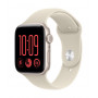 Apple Watch SE 3 GPS + Cellular 44 mm caixa de alumínio Polarstern com pulseira desportiva Sand – S/M