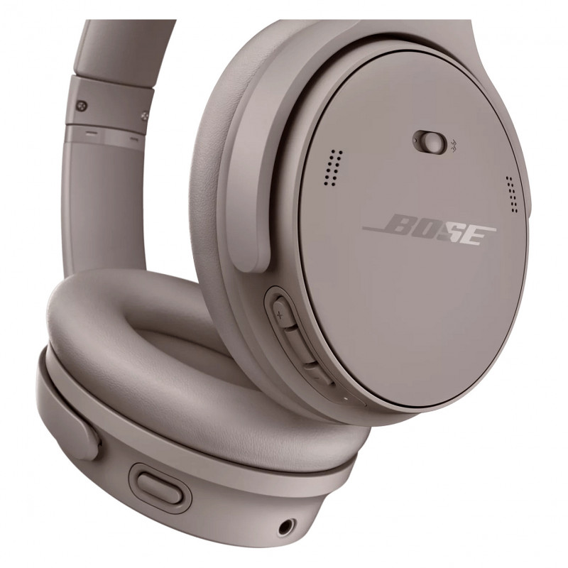 Auscultadores over-ear com cancelamento de ruído Bose QuietComfort – Sand