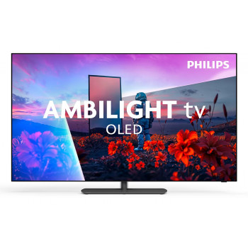 Philips 65OLED811 65 polegadas (164 cm) 4K UHD OLED Smart TV com Ambilight, Titan OS