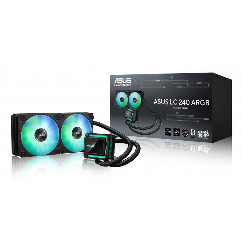 Arrefecedor líquido AIO para CPU ASUS LC 240 ARGB