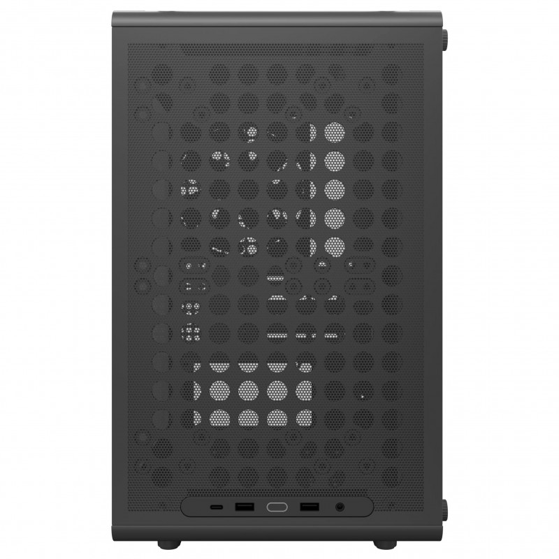 Caixa de PC Mini-Tower Micro-ATX Cooler Master Q300L V3 com vidro temperado, preto