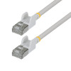 Cabo de rede Cat6a U/FTP Slim RJ45 StarTech, 3 m, branco