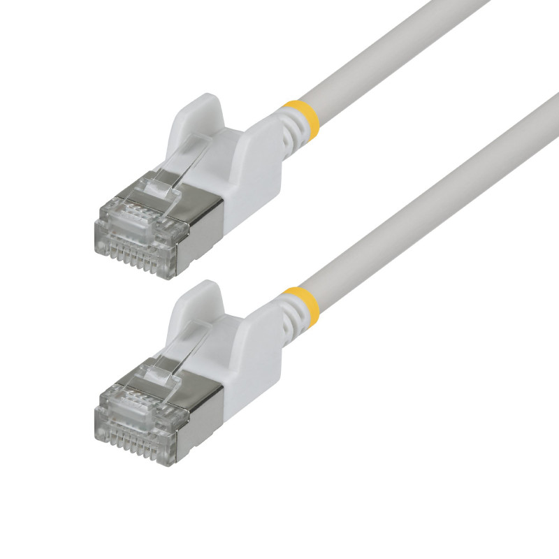 Cabo de rede Cat6a U/FTP Slim RJ45 StarTech, 3 m, branco
