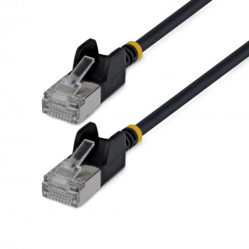 Cabo de rede Cat6a U/FTP Slim RJ45 StarTech, 2 m, preto