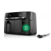 Fritadeira de ar quente com cesto duplo Bosch Serie 4 MAFD440B7, 9 L, 2500 W, preto