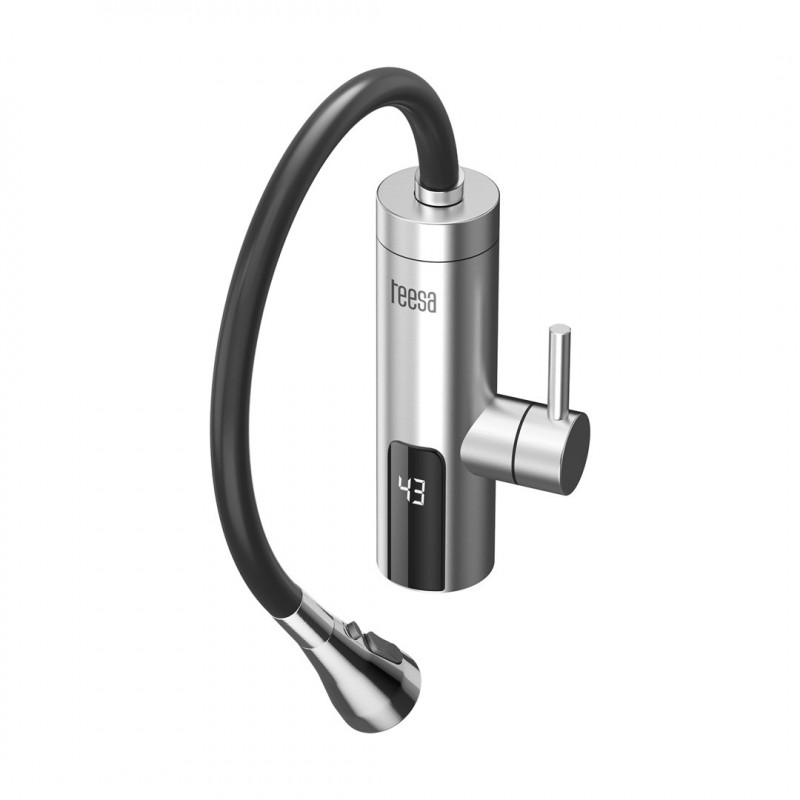 Teesa TSA4107 Termoacumulador torneira de cozinha com bica flexível, metal