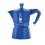 Bialetti Candyland Moka Express 3TZ Cafeteira manual, 150 ml, azul