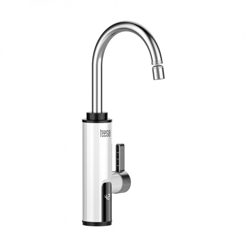 Teesa TSA4108 Termoacumulador torneira de cozinha, branco