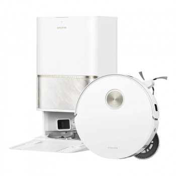 Dreame L60 Ultra Robô aspirador com função de lavagem, 35.000 Pa, incl. base de carregamento, branco