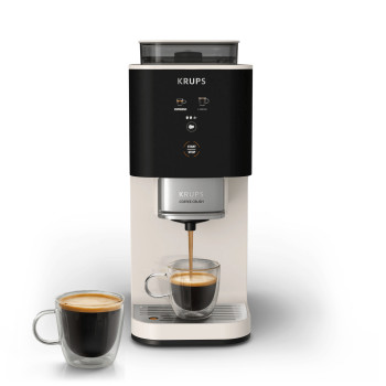 Krups SA4001E0 máquina de café expresso automática, marfim