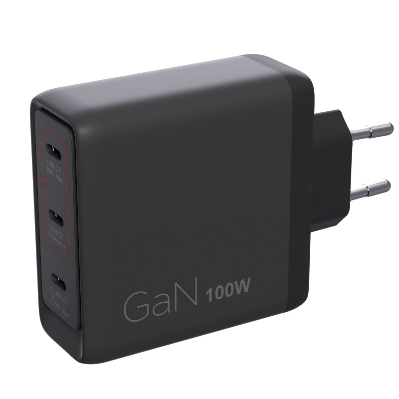 Lenovo carregador USB-C multiporta 100W GaN