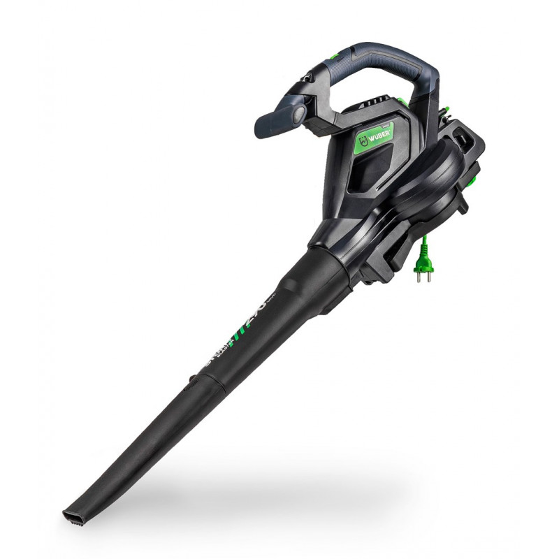 Soprador de folhas elétrico com triturador Wuber W43422, 3000 W, 15:1