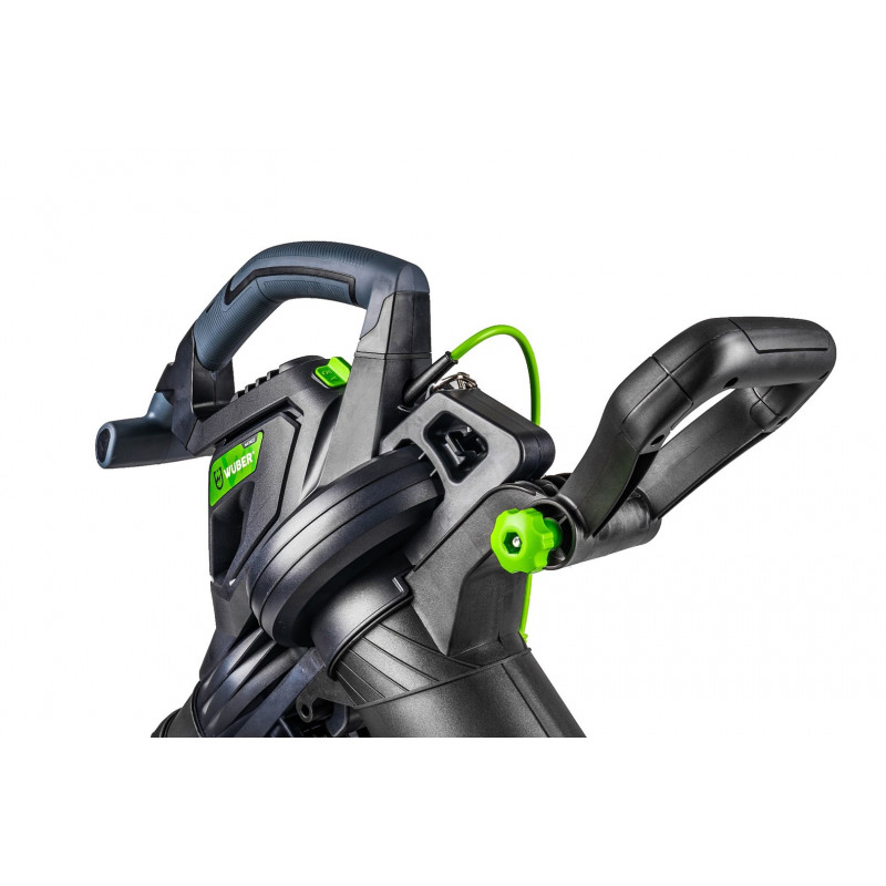 Soprador de folhas elétrico com triturador Wuber W43422, 3000 W, 15:1