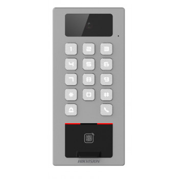 Terminal de controlo de acessos Hikvision DS-K1T502DBFWX-C