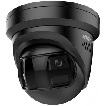 Câmara IP dome panorâmica Hikvision DS-2CD2383G2P-LISU/SL 8 MP, 180°, preta