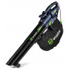Soprador de folhas elétrico com triturador Wuber W43420, 3000 W, 10:1