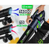 Soprador de folhas elétrico com triturador Wuber W43420, 3000 W, 10:1