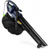 Soprador de folhas elétrico com triturador Wuber W43420, 3000 W, 10:1