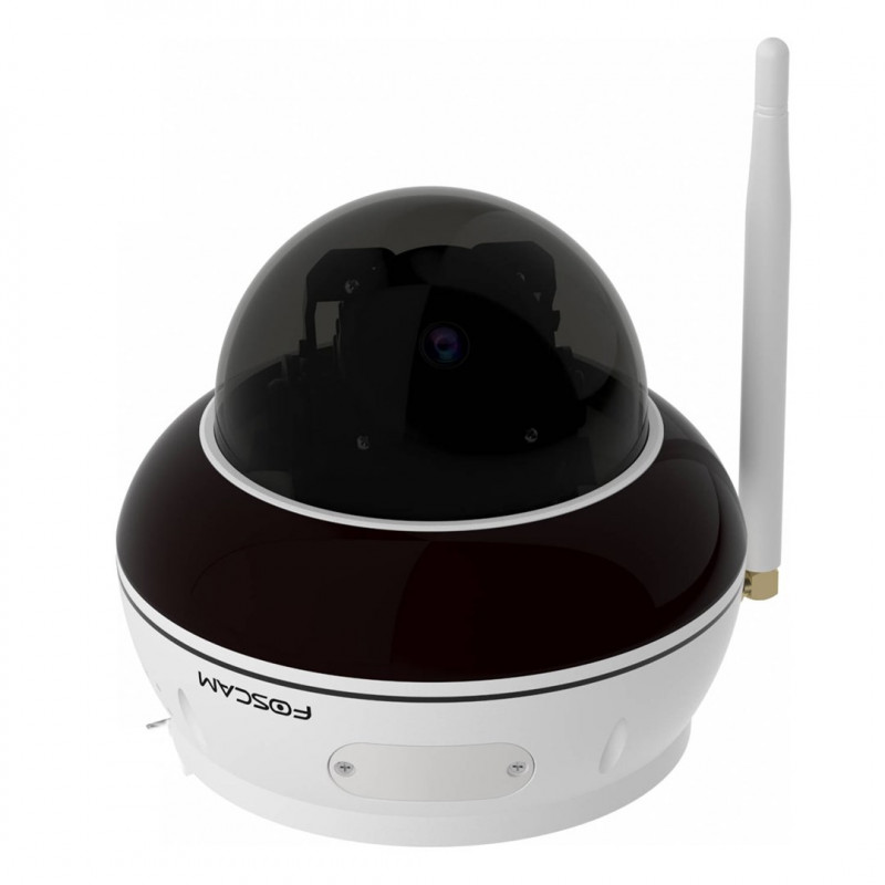 Câmara de vigilância Wi-Fi Foscam D8T 8MP, branca