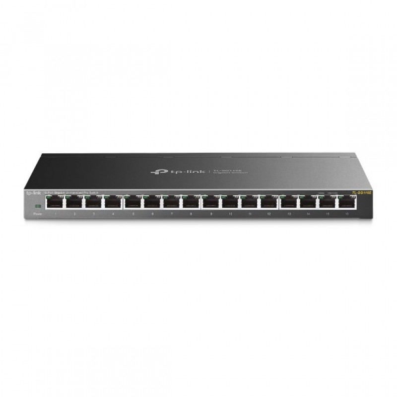 Switch Gigabit Easy Smart TP-Link TL-SG116E 16 portas, V2.4