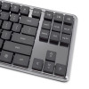 Teclado mecânico sem fios multímodo Lenovo 8000, layout alemão, cinzento