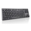 Teclado mecânico sem fios multímodo Lenovo 8000, layout alemão, cinzento