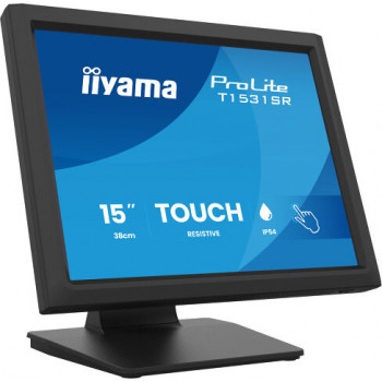 Monitor tátil Iiyama T1531SR-B2S 15 inch , VA, HDMI, VGA, DisplayPort