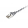 Equip Cabo de rede Cat6a S/FTP RJ45, 35 m, Cinzento, LSZH