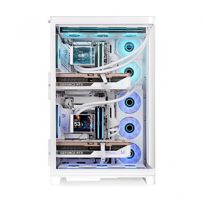 Thermaltake CAPO X Snow Caixa de PC Full Tower, Branco