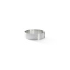 De Buyer Anel redondo perfurado para tarte de aço inoxidável, 6,5 cm (3099.02)