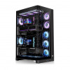Thermaltake CAPO X Caixa de PC Full Tower, Preto
