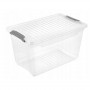 keeeper Leonie caixa com tampa e clipe, 5,4 L, transparente (1115700100000)