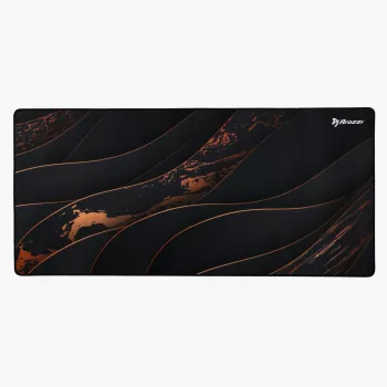 Arozzi tapete de rato XL Zona 90x42 cm preto/dourado