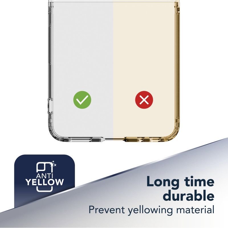 Cellularline Impact Clear capa para Samsung Z Flip 8