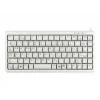 Cherry Slim Line G84-4100 teclado compacto, PS/2 + USB, 83 teclas, layout alemão (QWERTZ), cinzento-claro