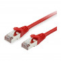 Equip cabo de rede Cat6a S/FTP RJ45, 5 m, vermelho, LSZH
