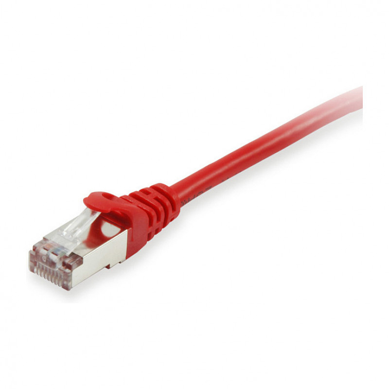 Equip cabo de rede Cat6a S/FTP RJ45, 5 m, vermelho, LSZH