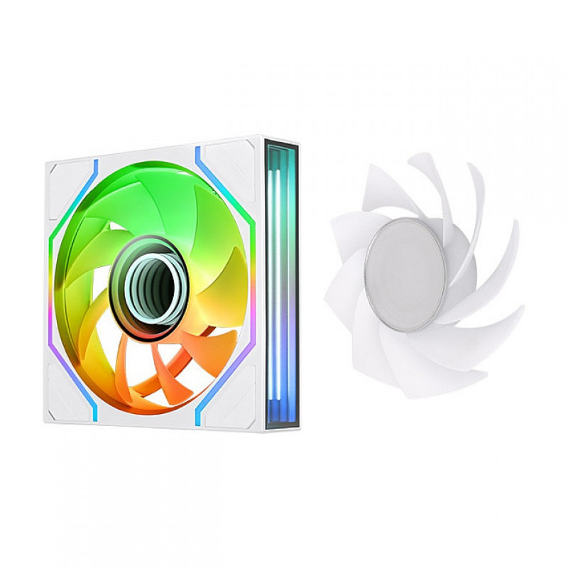 Thermaltake SWAFAN 120 EX INFINITY ARGB Sync Snow ventoinha para caixa 120 mm, branco