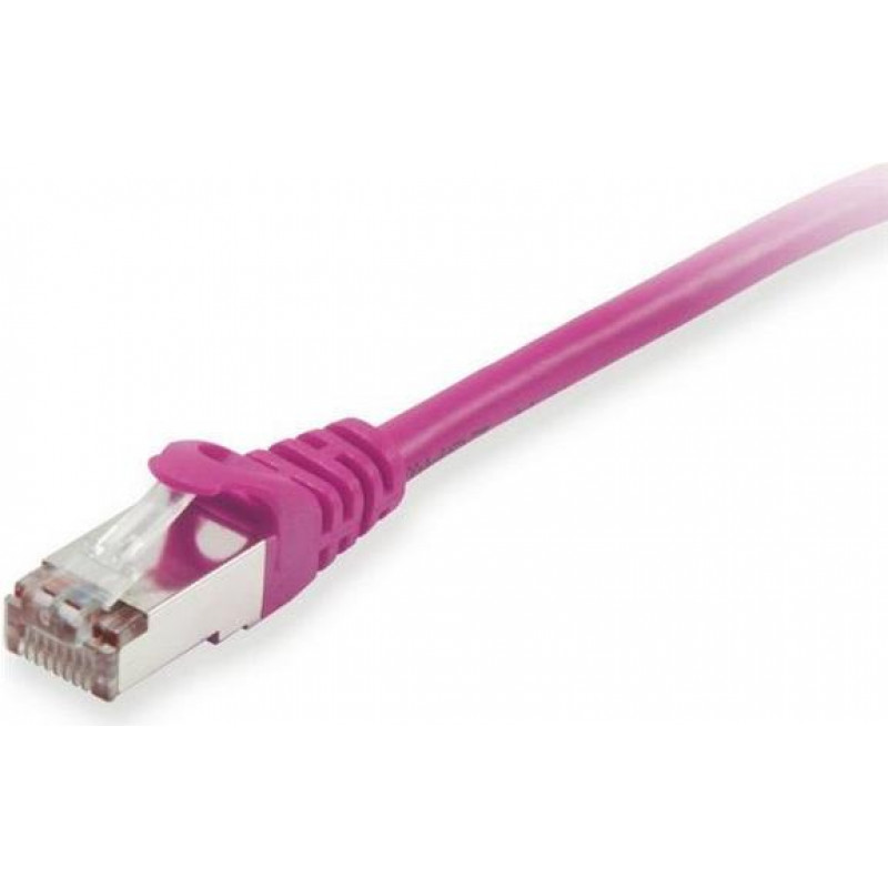 Equip cabo de rede Cat6a S/FTP RJ45, 3 m, roxo, LSZH