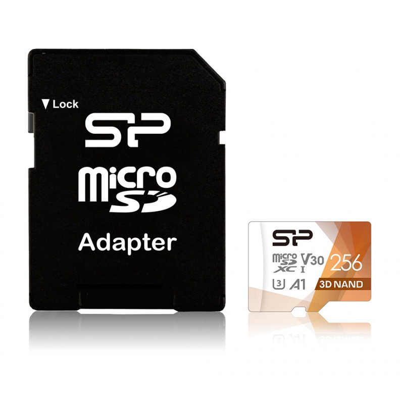 Silicon Power Superior Pro 256 GB MicroSDXC UHS-I Class 10 cartão de memória flash
