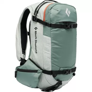 Mochila Black Diamond Dawn Patrol 25 S/M verde-claro/preto