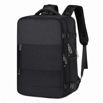 Mochila de viagem para portátil Extralink Black Forest KM06 45x20x30 cm, preto