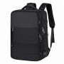 Mochila de viagem para portátil Extralink Black Forest KM06 45x20x30 cm, preto