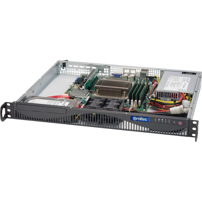 Servidor rack 1U Ernitec SR-1C7 - Intel Core i7-12700, 16GB RAM, Windows 11 Pro